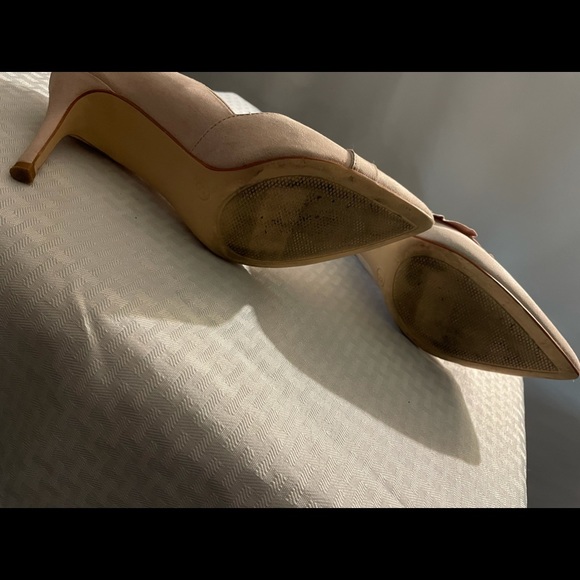 Blush pink heels size 8 - Picture 7 of 7